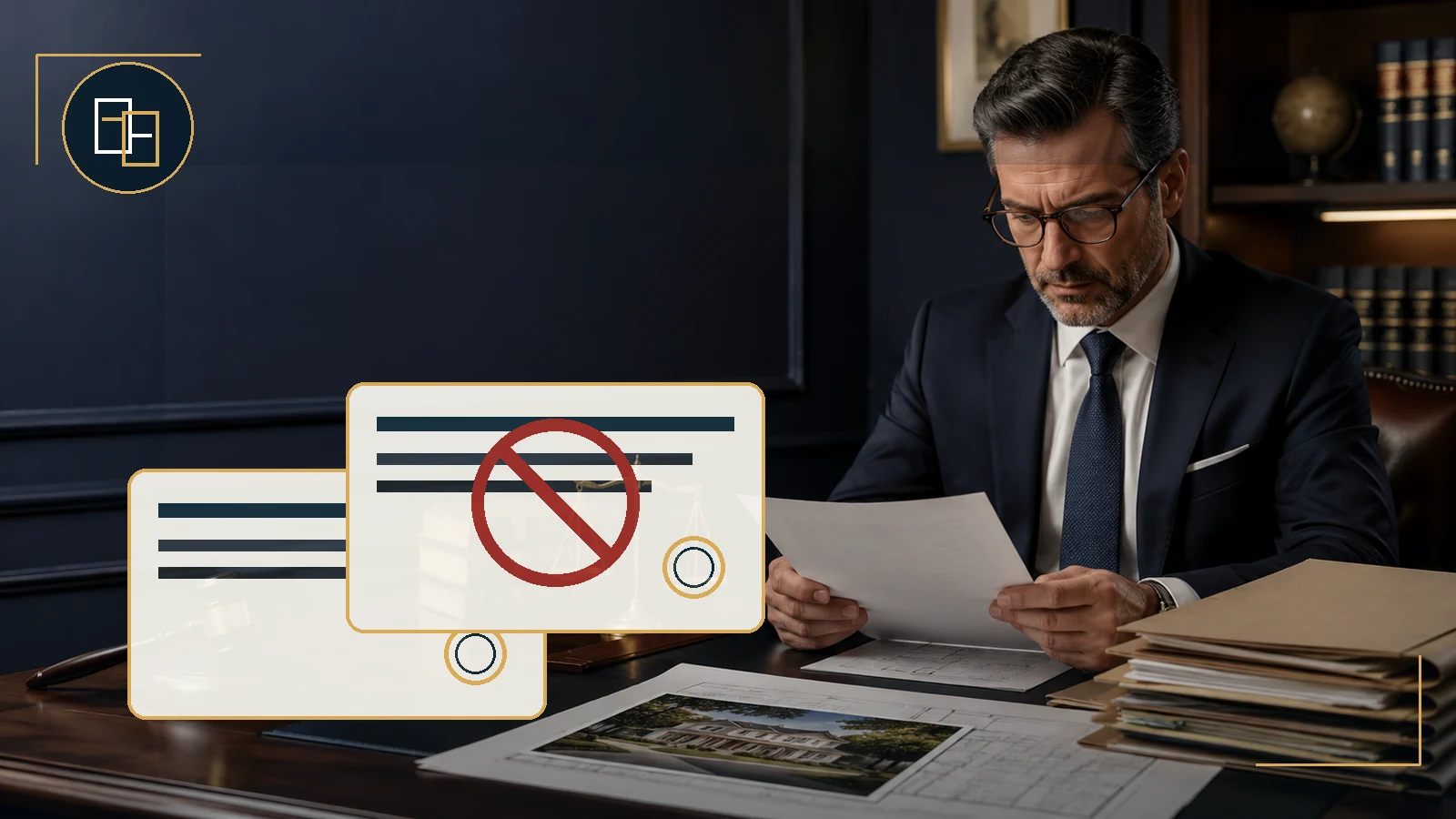 تصویر مفهومی دو پروانه کارشناسی رسمی و ممنوعیت داشتن همزمان دو پروانه