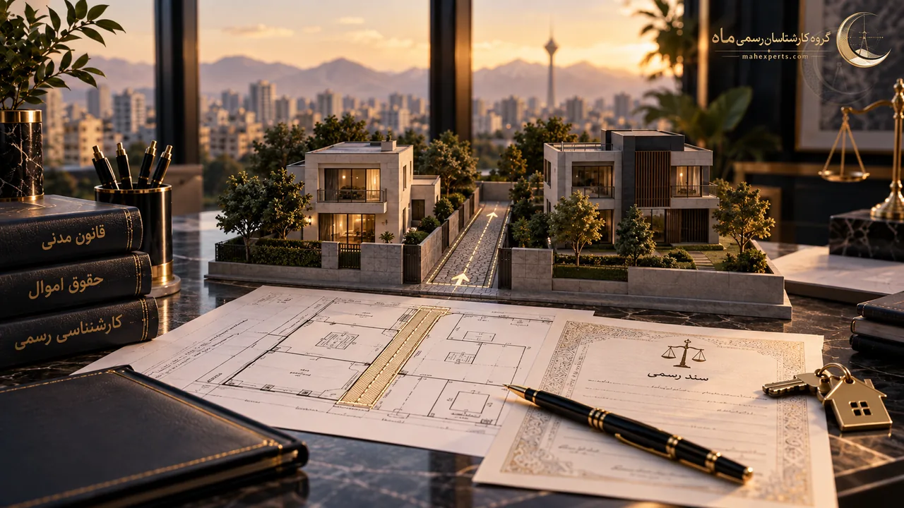 ارزیابی حق عبور و حقوق ارتفاقی ملک