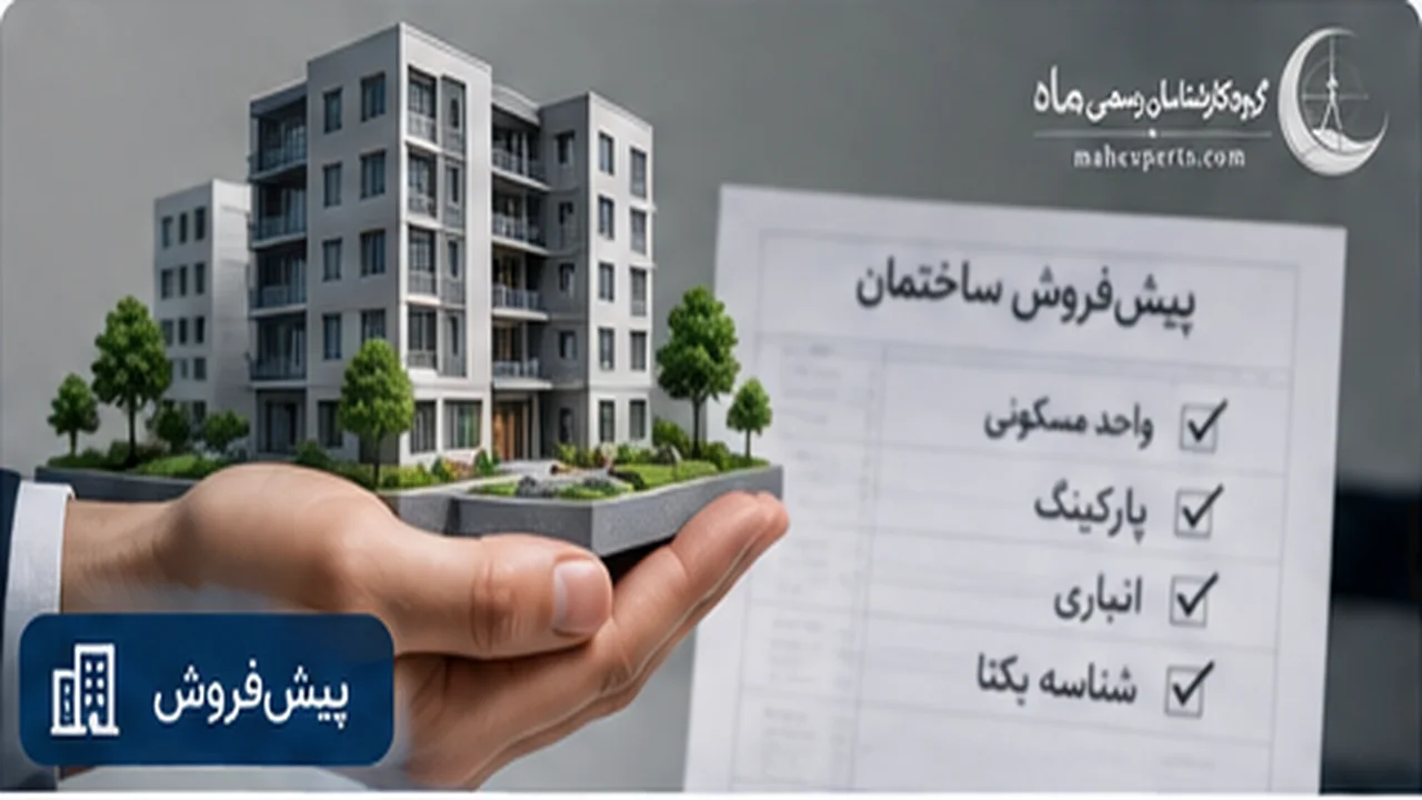 قواعد جدید پیش‌فروش ساختمان، شناسه یکتا برای هر واحد و ثبت پارکینگ و انباری در اطلاعات آن؛ تصویر اختصاصی گروه کارشناسان رسمی ماه