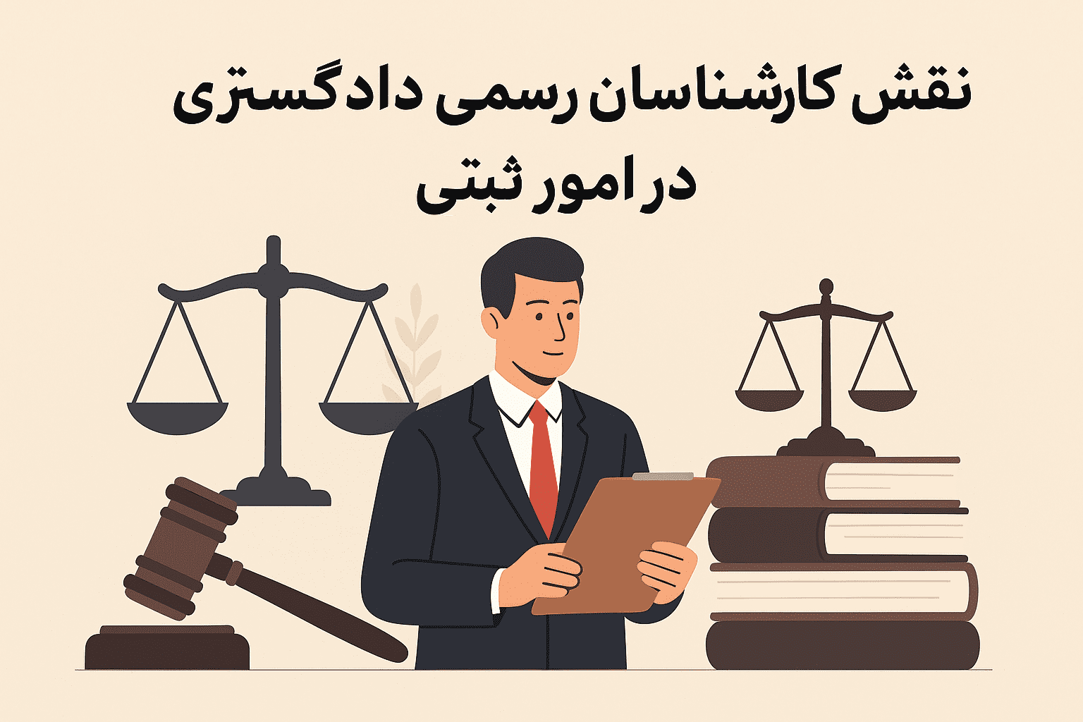 امور ثبتی و نقش کارشناسان رسمی دادگستری در آ«